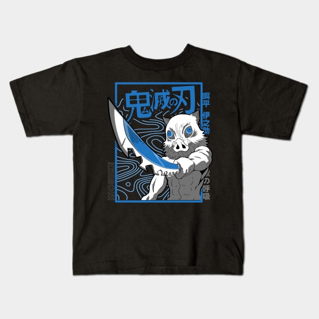 inozuke Kids T-Shirt by PaperHead